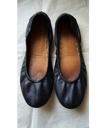 Tieks By Gavrieli Women’s Flat Ballet Leather Shoes Size 6 - Matte Black - $1,954.85 MXN