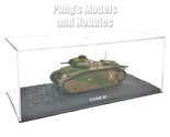 Char B1 Heavy Tank - French Army 1940 &amp; Display Case - 1/72 Scale Model - $34.64