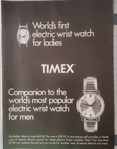 Timex Watch for Ladies Advertisement from 1966 - £10.43 GBP
