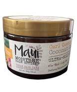 Maui Moisture Hair Styling Curl Quench + Coconut Oil Ultra Hold Gel 12 oz - £25.57 GBP