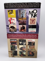 Set of 2 Thelonious Monk The Complete Albums Collection 10 CD&#39;s  1954-57 &amp; 57-61 - £22.00 GBP