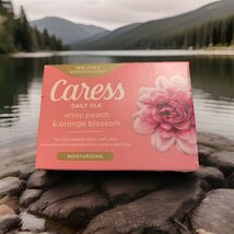 Caress Daily Silk Beauty Bar with White Peach &amp; Orange Blossom, 3.15 Oz - $3.84