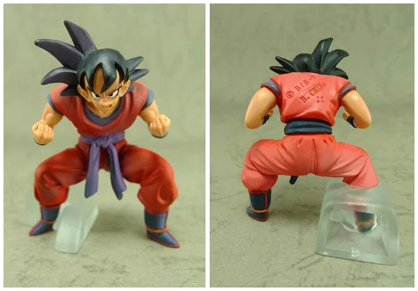 BANDAI Dragon Ball Action Figure HG Gacha9 Bomb Son Goku Out-of-print Model Toy - £27.33 GBP