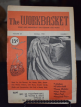 Vintage The Workbasket Magazine - October 1955 - Volume 21 - Number 1 - £5.41 GBP