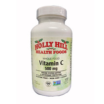 Holly Hill Health Foods Whole Food Vitamin C, 500mg, 120 Vegetarian Capsules - £22.29 GBP