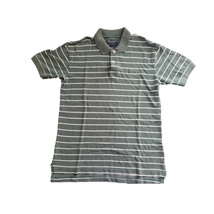 American Eagle outfitters Xs Green striped short sleeve polo shirt - £7.21 GBP