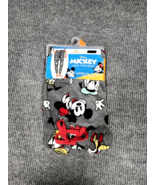 Disney Mickey Mouse &amp; Friends Women Medium Gray All Over Graphic Jogger ... - £11.79 GBP