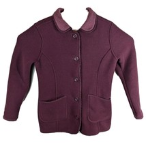 Womens Fleece Jacket Coat Size Small Regular (LL Bean) - £55.93 GBP