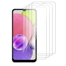[4 Pack] Glass Screen Protector Compatible For Samsung Galaxy A03S[9H Ha... - $13.99