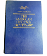 The American Heritage Dictionary-Second College Edition-Thumb Indexed-1985 - £2.74 GBP