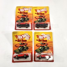 Hot Wheels Hot Ones 80s Firebird Red #3918 Lot of 4 Carded MOC Vintage - £76.09 GBP