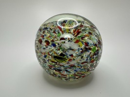 Vintage Blown Glass Paperweight 2 3/8 inches NB1 - $16.83