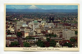 Portland Business District and Mount St Helens Oregon - £1.58 GBP