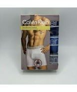 Calvin Klein Men&#39;s Underwear Boxer Brief Classic Fit Size XL 3-Pack Blue... - $643.76 MXN