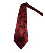 J. Garcia Tie Uncorrected Manuscript Collection Fourteen 14 Men&#39;s Silk Red - $180.11 MXN