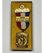 CIRCA 1961, NRA, REGIONAL MATCHES, .22 CALIBER TEAM, MEDAL, BLACKINTON - $17.02 CAD