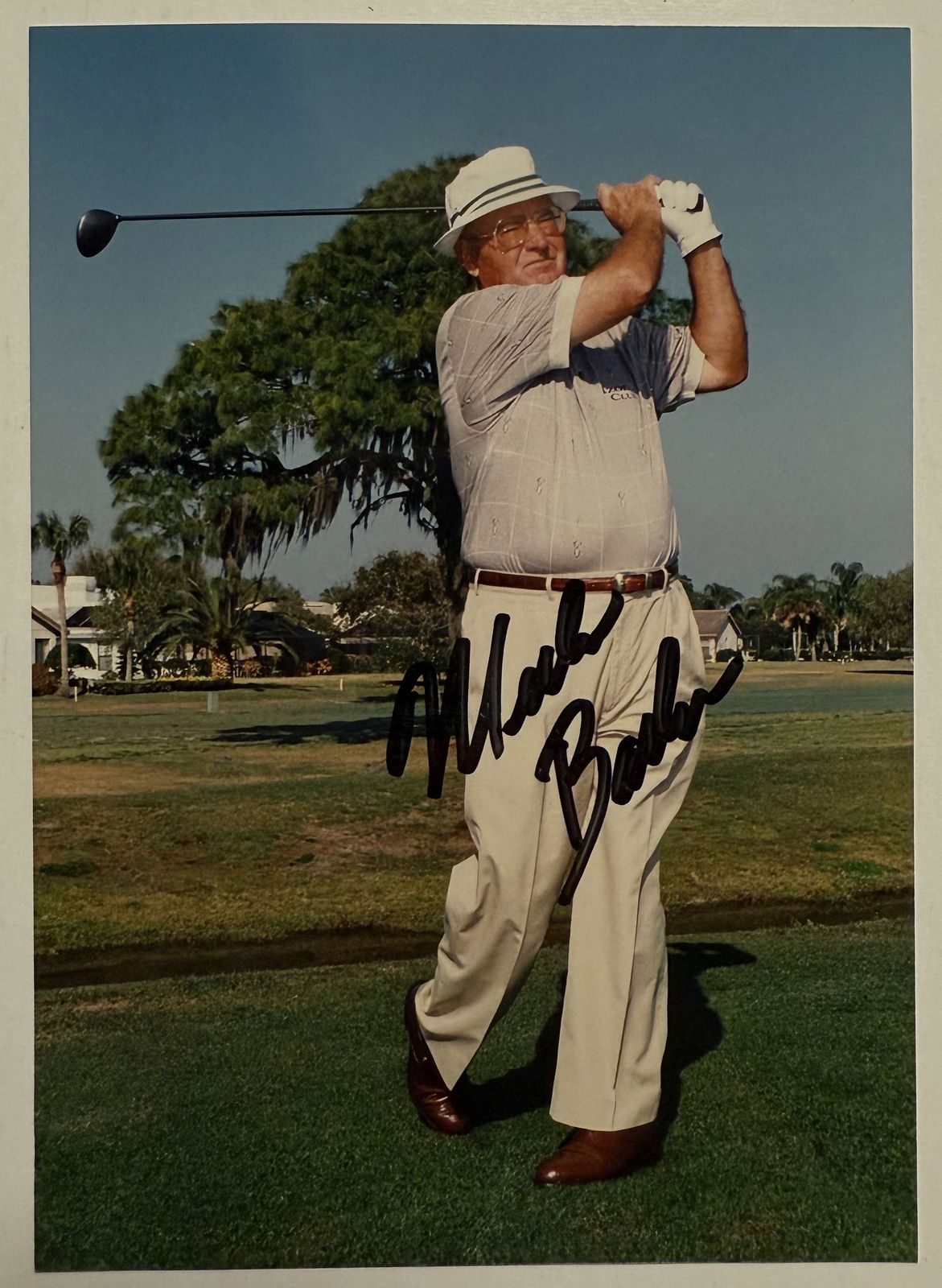 Miller Barber (d. 2007) Signed Autographed Glossy 5x7 Photo - PGA Golf L... - $20.00