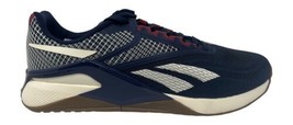 Reebok Men&#39;s Nano X2 Cross Trainer Sneakers Navy/Burgundy/Chalk 100070162 - £44.87 GBP