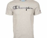 Champion Men&#39;s Life Heritage Tee Vintage Logo Applique Oxford Grey-Size ... - £16.75 GBP