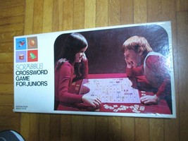 Scrabble For Juniors 4th Edition 1975 S&amp;R Vintage Game - £10.97 GBP