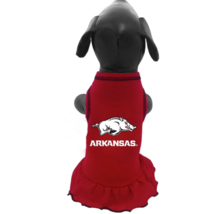 University of Arkansas Dog Dress NCAA  Size M (18-30 lb) Pet Clothes Raz... - £6.66 GBP