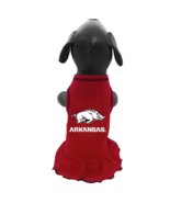 University of Arkansas Dog Dress NCAA  Size M (18-30 lb) Pet Clothes Raz... - £6.78 GBP
