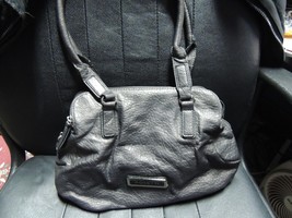 Rosetti Women&#39;s Purse/Handbag Charcoal 100% Polyvinyl Three Pockets Zip 50364 - £9.53 GBP