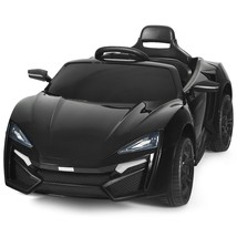 12V 2.4G RC Electric Vehicle with Lights-Black - Color: Black - £162.64 GBP