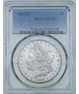 1883-O 1 $ Dollar D&#39;Argent Morgan Évalué Par PCGS Comme MS63 - $2,942.44 MXN
