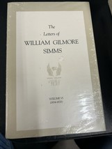 Letters of William Gilmore Simms Vol. VI (1834-1870) Hardcover 1st Ed. 1982 NEW - £39.04 GBP