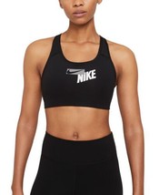 Nike Womens Logo Racerback Medium Impact Sports Bra Size X-Small - £31.38 GBP