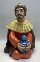 Large Hand Painted Nativity Wiseman, 17”. One Piece - $168.29