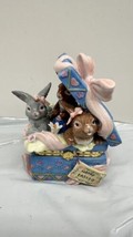  Porcelain Decorative Hinged Box Happy Easter Hand painted Collector Gift Decor - $24.70