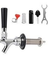 3&#39;&#39; Draft Beer Faucet Shank, 1/4&#39;&#39; Beer Line Barb Brewing No Leak No Dri... - $51.27 CAD