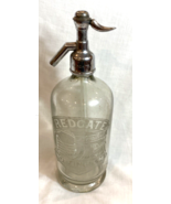 Antique Redgate Nottingham Soda Siphon Bottle 12&quot; England - $47.49