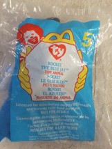 Mcdonald&#39;s Ty Teenie Beanie Rocket #5 1999 - $92.34 MXN