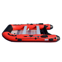 BRIS 12ft Inflatable Boat Dinghy Raft Pontoon Rescue & Dive Raft Fishing Boat image 7