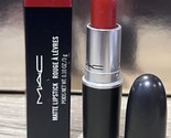 Mac Matte Lipstick 602 Chili ~ Full Size 0.1oz / 3g New In Box - £13.42 GBP