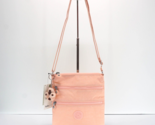 Kipling Keiko Crossbody Shoulder Mini Bag AC7905 Polyamide Mellow Peach ... - $39.95