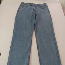 Levi's 550 Women's Blue Cotton Denim Jeans Size (36 × 32) image 9