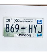 2009 United States Tennessee Davidson County Passenger License Plate 869... - £14.87 GBP