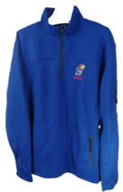 Colosseum Hombre Kansas Jayhawks Arado II 1/2 Cremallera Chaqueta Azul -... - £27.68 GBP