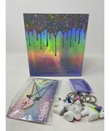 Holographic Sparkle 50pc Eyeshadow Blush Brushes Makeup Palette by Icing... - $665.07 MXN