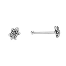 A Pair of Adorable Turtles .925 Silver Oxidized Nose Rings - £9.37 GBP