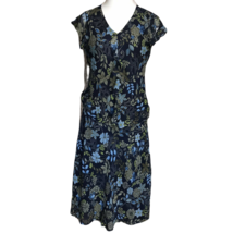 Covington Classy Women&#39;s Blouse &amp; Skirt Set ~ Sz 4/6 ~ Blue ~ Floral ~ L... - £17.97 GBP