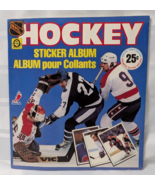 1981 - 1982 NHL HOCKEY STICKER ALBUM YEARBOOK LEAFS CAPITALS PANINI VINTAGE - $40.87 CAD