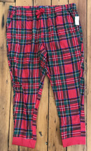 Old Navy Red Plaid Flannel Pajama Pants XL - £781.84 GBP