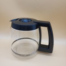 Cuisinart Coffee Pot 12 Cup Replacement Glass Carafe Black Lid Handle - £11.96 GBP