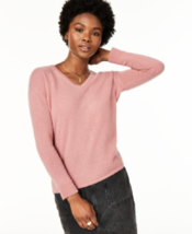 NEW CHARTERS CLUB PINK 100% CASHMERE SWEATER SIZE PM PETITE M $159 - £52.01 GBP