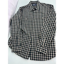 Vintage Polo Ralph Lauren Classic Western Men Shirt Pearl Snap Green Plaid XL - £39.54 GBP
